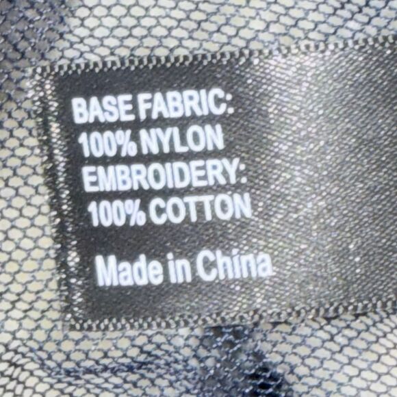 Lane Bryant 18/20 Navy Blue Floral Lace Duster - Picture 12 of 12